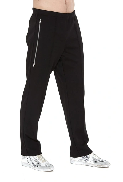 Shop Maison Margiela Straight Leg Trousers In Black