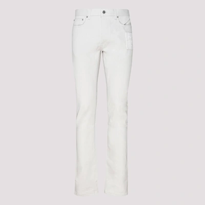 Shop Dior Homme Bootcut Jeans In White