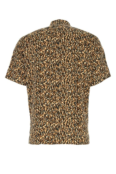 Shop Saint Laurent Leopard Print Shirt In Multi