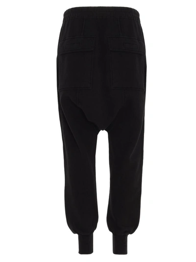 Shop Rick Owens Drkshdw Drop Crotch Sweatpants In Black