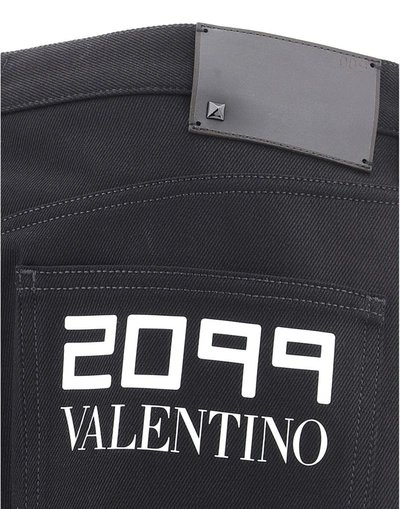 Shop Valentino 2099 Straight In Black