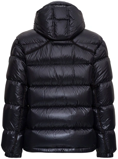 Shop Moncler Genius Moncler X 1017 Alyx 9sm Buckled Hooded Down Jacket In Black