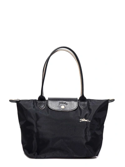 Shop Longchamp Le Pliage Club Small Shoulder Bag In Black
