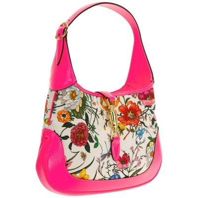 Shop Gucci Jackie Hobo Bag In Multi