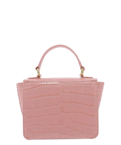 Shop Wandler Luna Arch Mini Tote Bag In Pink