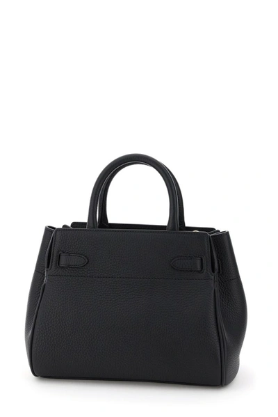 Shop Mulberry Bayswater Small Tote Bag In Black