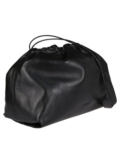 Shop Jil Sander Pouch Shoulder Bag In Black
