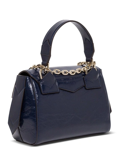 Shop Givenchy Id Small Shoulder Bag In Blue