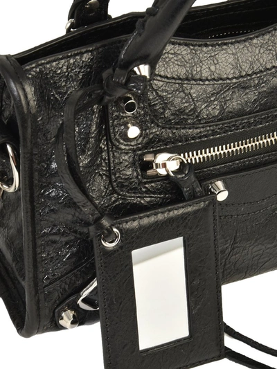 Shop Balenciaga Classic City Mini Shoulder Bag In Black