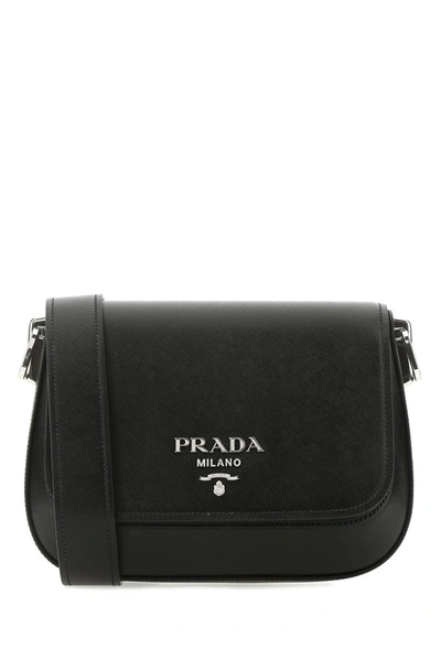 Prada Identity Crossbody Bag in Gray