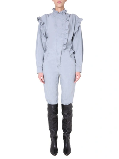 Shop Isabel Marant Étoile Gayle Jumpsuit In Grey