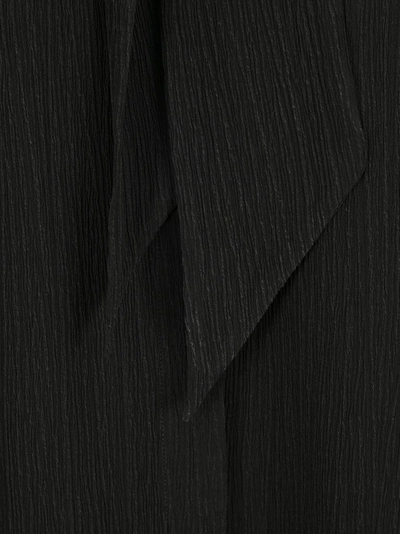 Shop Balenciaga Tie In Black