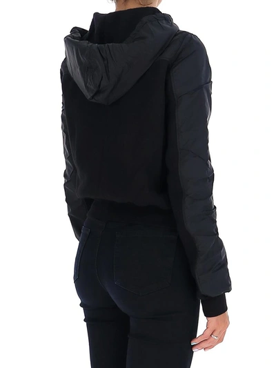 Shop Rick Owens Drkshdw Drawstring Sweatshirt In Black