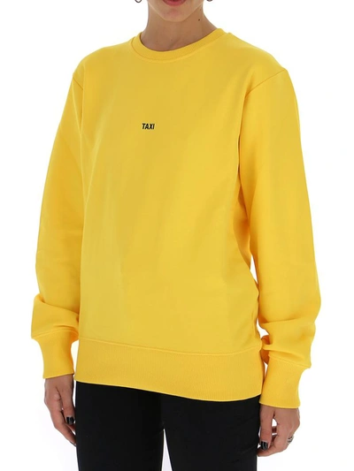 Shop Helmut Lang Taxi Sweater In Yellow