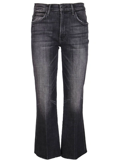 Shop Mother The Desperado Fray Jeans In Black