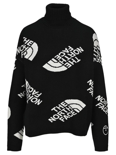 Shop The North Face Black Series Logo Turtleneck Sweater