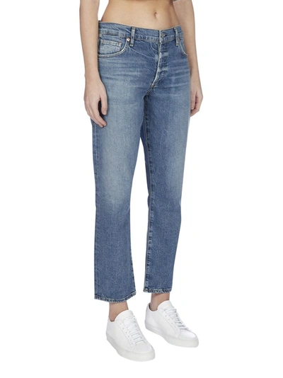 Shop Citizens Of Humanity Emerson Boyfriend Jeans In Blue