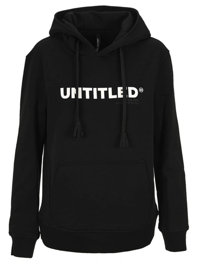 Shop Neil Barrett Untitled Hoodie In Black