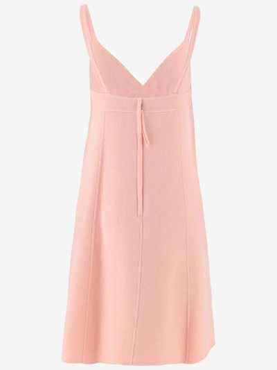 Shop Marc Jacobs Bow Detail Sleeveless Dress In Pink