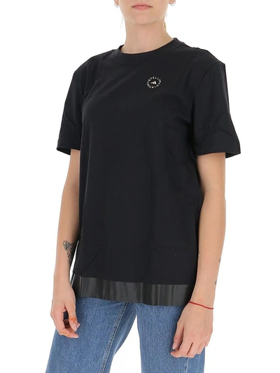 Shop Adidas By Stella Mccartney Logo Print T In Black