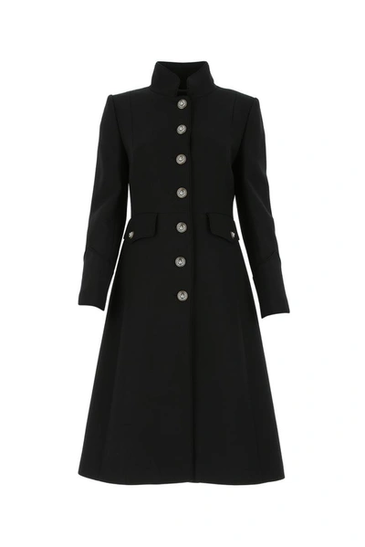 Shop Dolce & Gabbana Single Breasted Coat In Black
