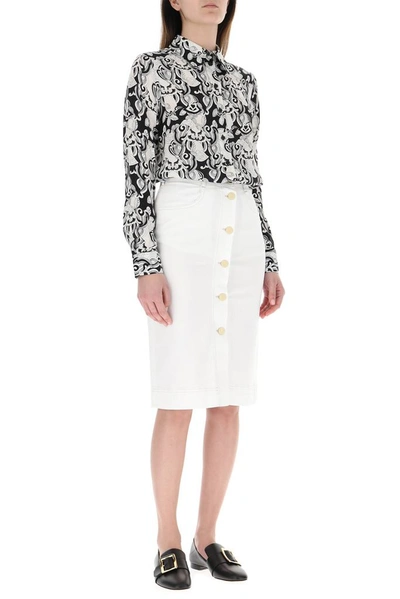 Shop See By Chloé Pencil Skirt In White