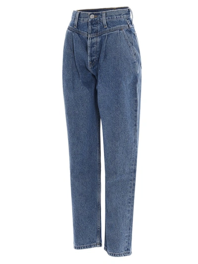 Shop Re/done The Savi Jeans In Blue