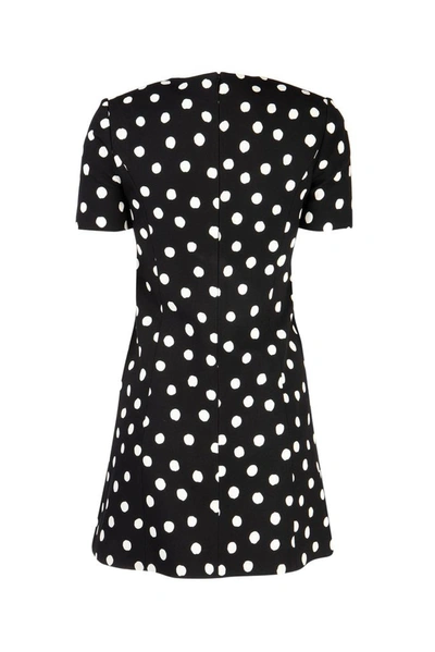 Shop Saint Laurent Polka In Multi