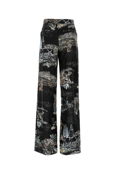 Shop Chloé Printed Palazzo Pants In Multi