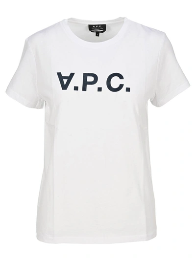 Shop Apc A.p.c. Vpc Print T In White