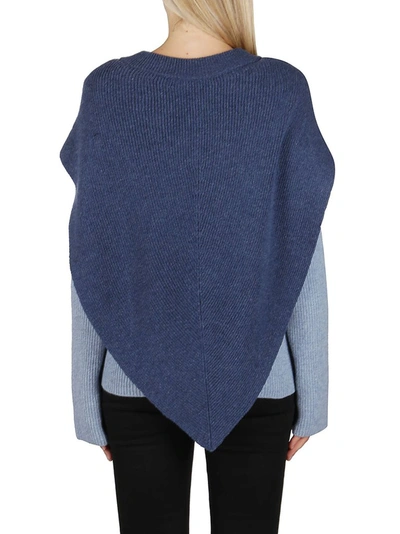 Shop Jw Anderson Cape V In Blue