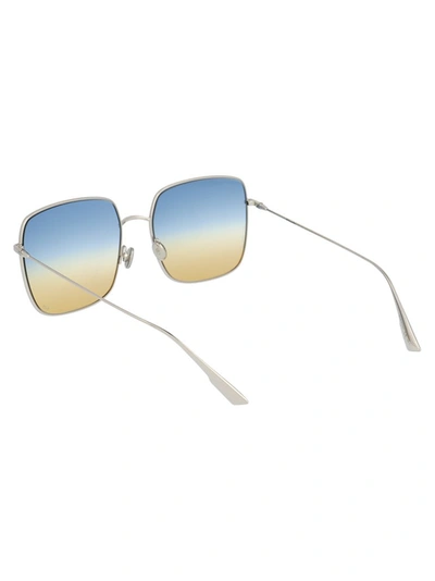 Shop Dior Eyewear Stellaire1 Sunglasses In Silver