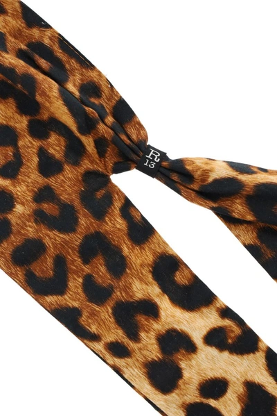 Shop R13 Leopardo Print Facescarf In Multi