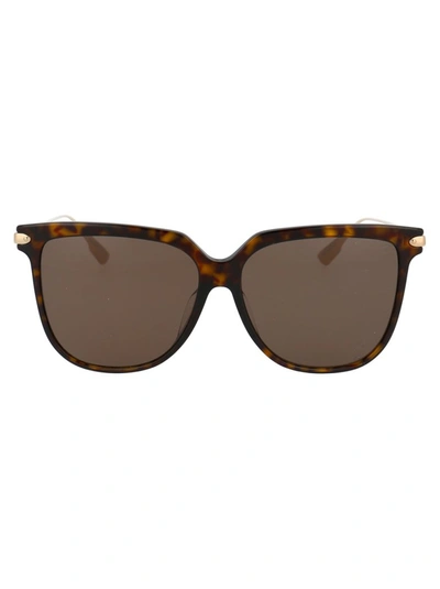 Shop Dior Eyewear Link3 Sunglasses In Gold