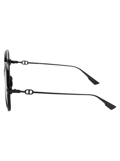 Shop Dior Eyewear Link1 Sunglasses In Black