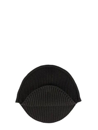 Shop Mm6 Maison Margiela Knitted Hat In Black