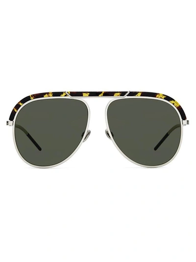 Shop Dior Eyewear Desertic Aviator Sunglasses In Multi