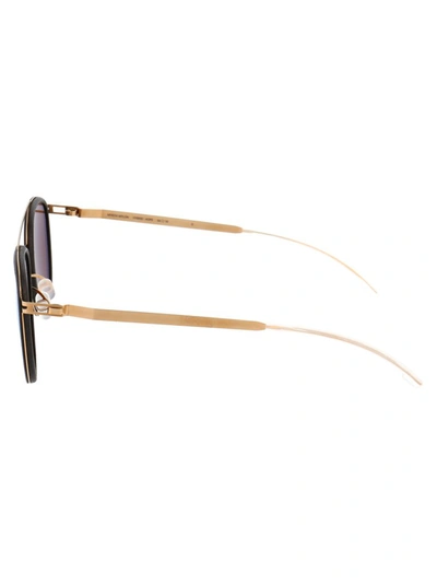 Shop Mykita Mylon Hops Aviator Sunglasses In Multi