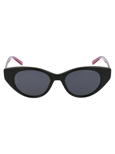 Shop Missoni Cat Eye Frame Sunglasses In Black