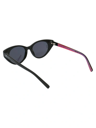Shop Missoni Cat Eye Frame Sunglasses In Black