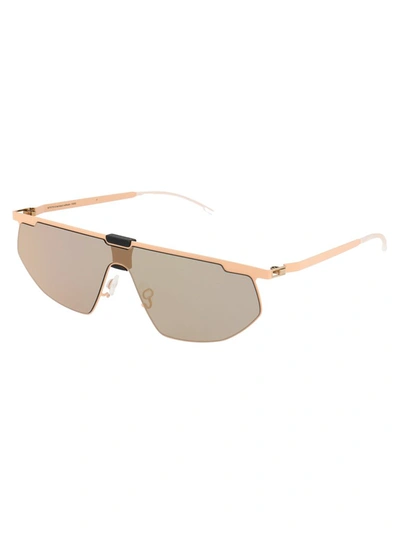 Shop Mykita X Bernhard Willhelm Paris Sunglasses In Gold