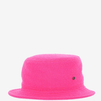 Shop Maison Michel Jason Bucket Hat In Pink