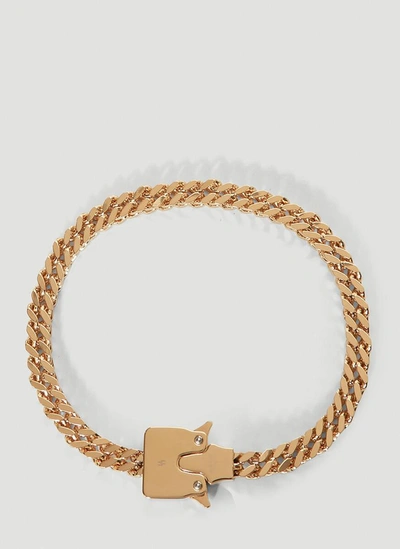 Shop Alyx 1017  9sm Chain Choker Necklace In Gold