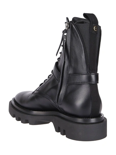 Shop Givenchy Eden Rangers Boots In Black