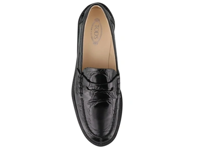 Shop Tod's Slip In Black