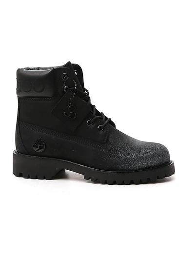 Shop Jimmy Choo Jc X Timberland Lace In Black