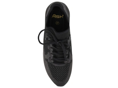 Shop Ash Krush Glitter Sneakers In Black