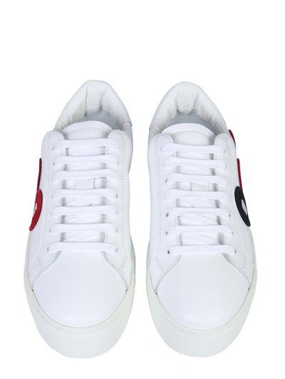 Shop Dsquared2 D25 New Tennis Sneakers In White