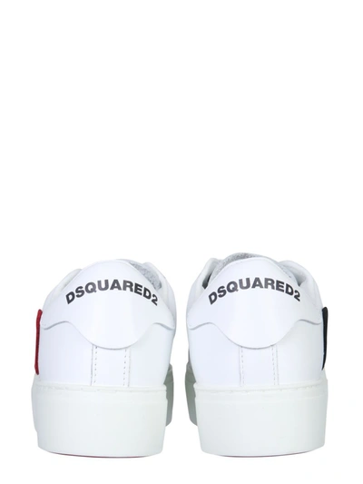 Shop Dsquared2 D25 New Tennis Sneakers In White