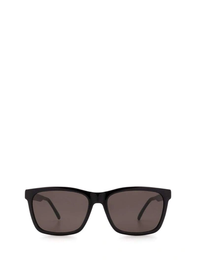 Shop Saint Laurent Eyewear Wellington Sunglasses In Black